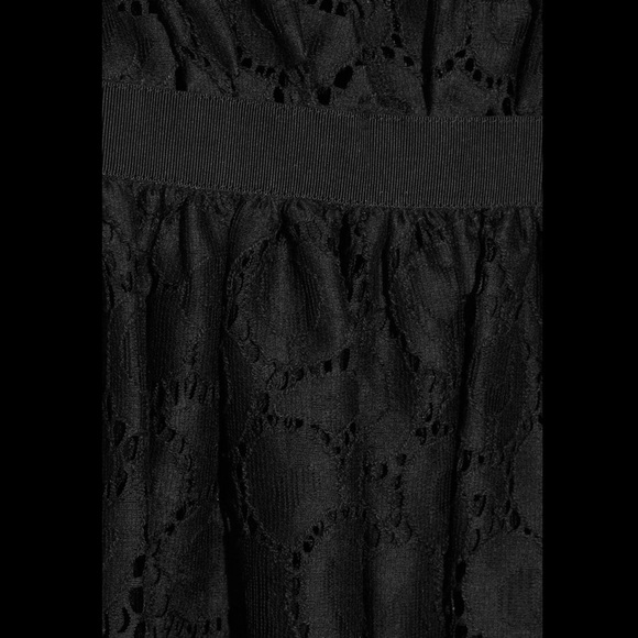 Nina Ricci Eyelet A-line Lace Ruffle Mini Dress - Picture 7 of 9